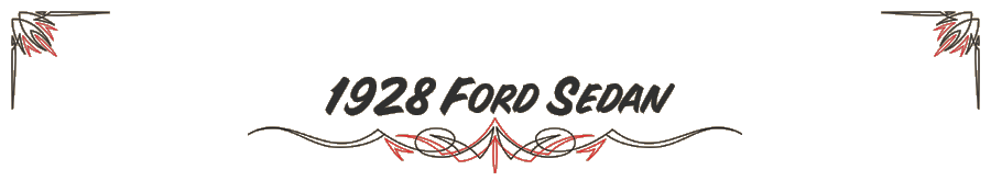1928 Ford sedan title