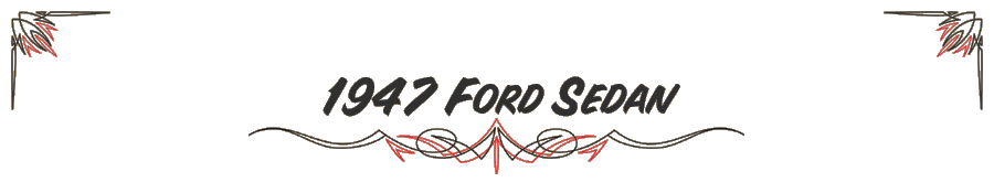 1947 Ford sedan title
